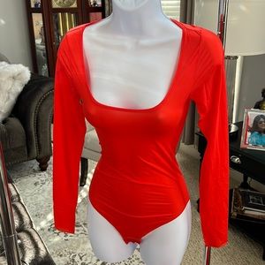 Skims jelly sheer bodysuit